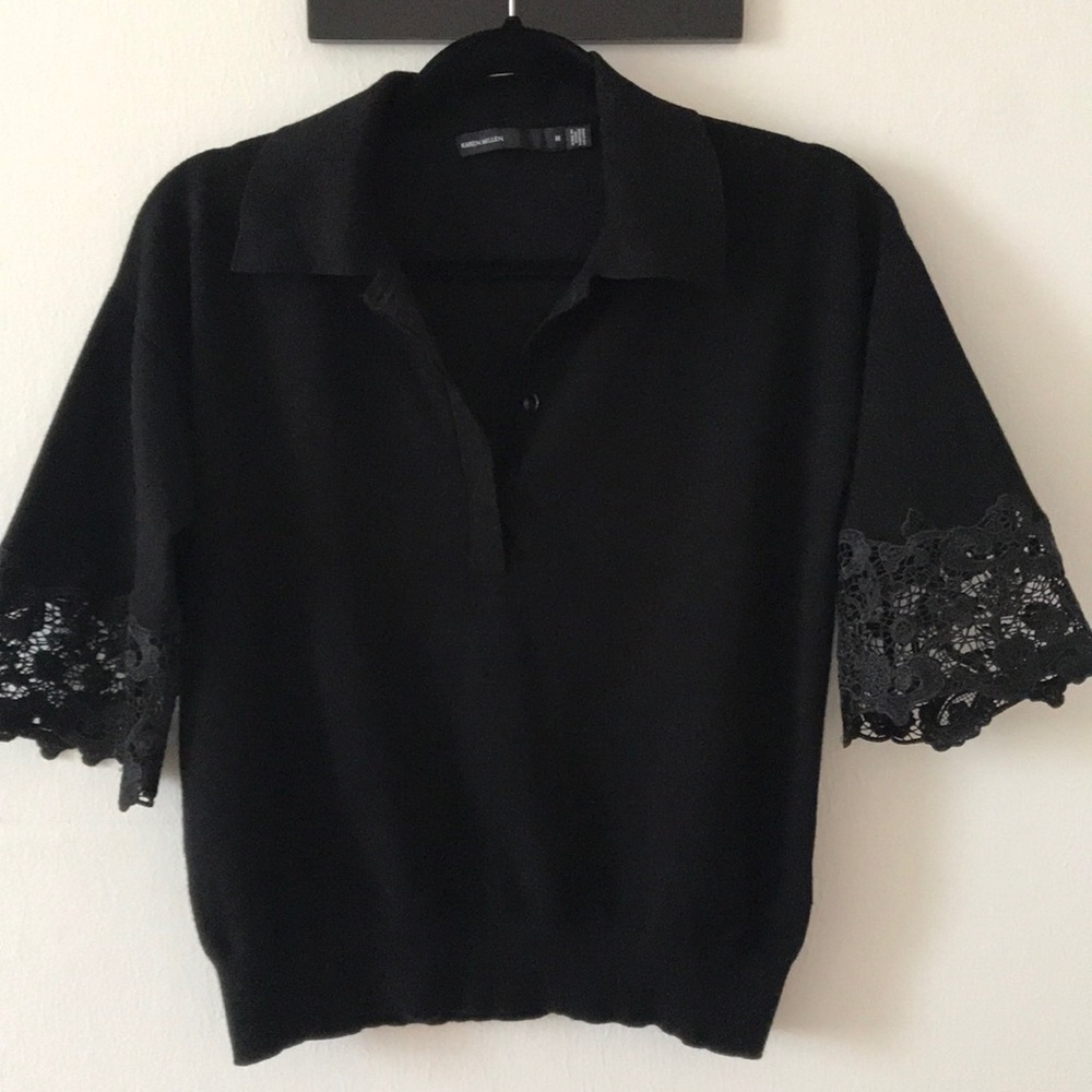Karen Millen Crop Sweater